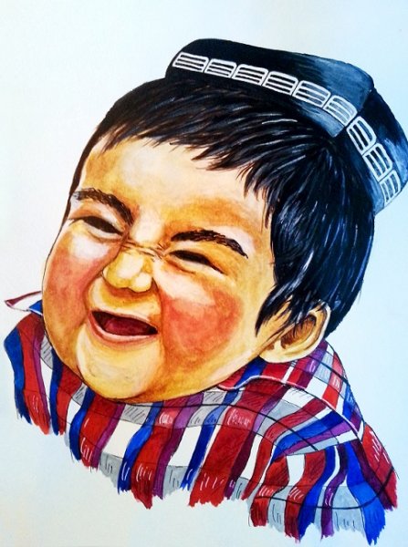 Узбек на ишаке