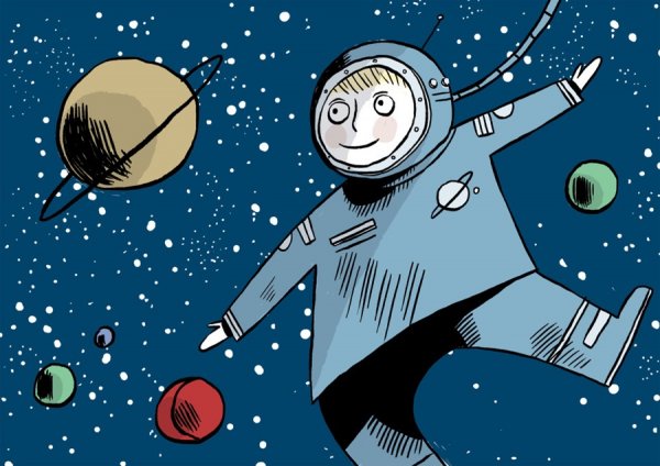 Карикатура Вселенная