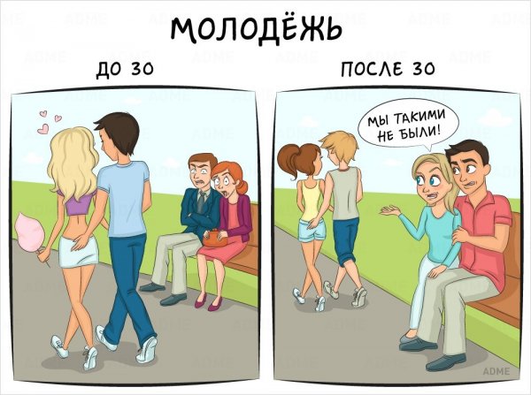 Жизнь до 30 и после 30 лет