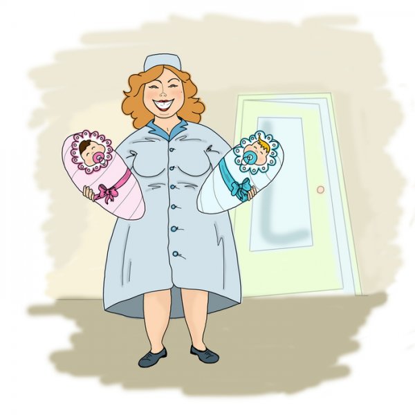 Смешные Новорожденные в роддоме