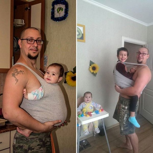 Веселый папа