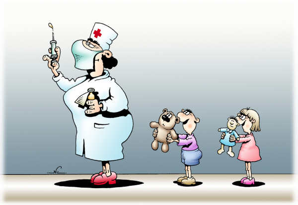Врач карикатура