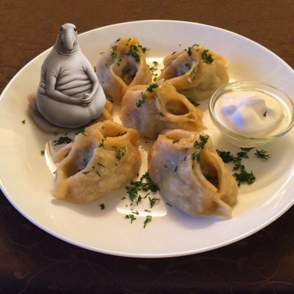 Пельмени хинкали