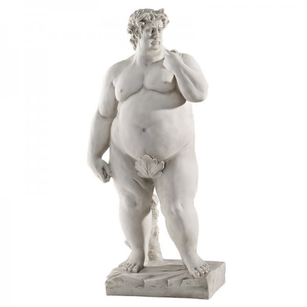 Статуя Толстого Давида Микеланджело