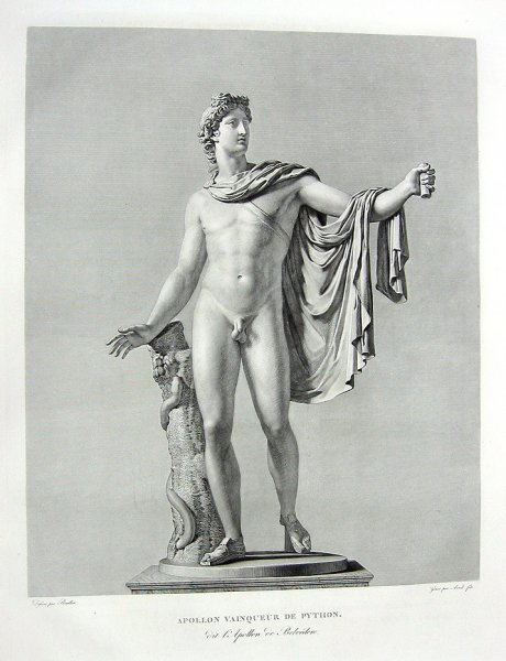 Микеланджело Аполлон Бельведерский