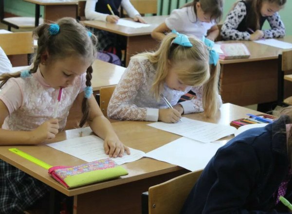Контрольная в школе