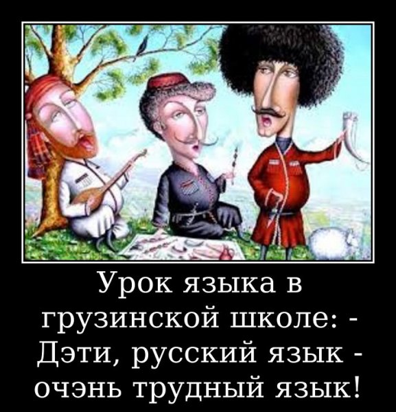 Грузин карикатура