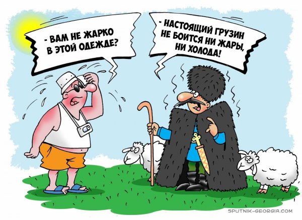 Прикольный грузин