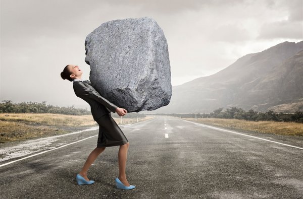 Девушка с парашютом