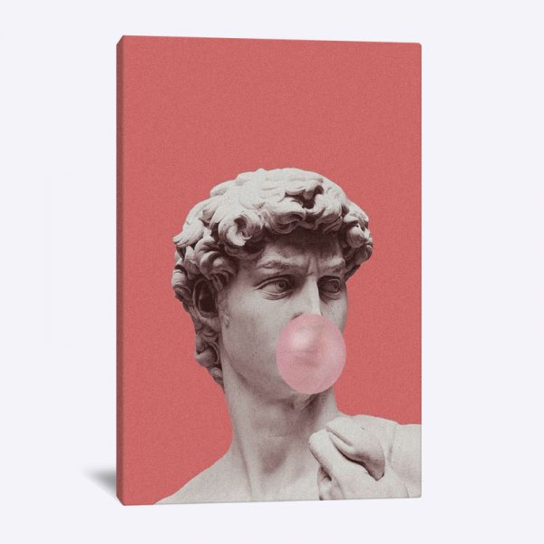 Vaporwave скульптуры Давид