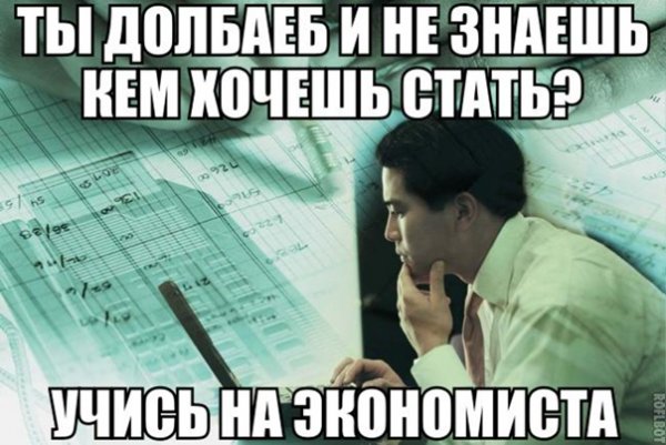 Приколы про экономистов