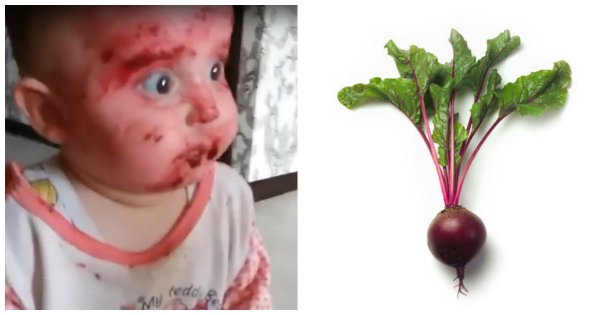Человек свекла