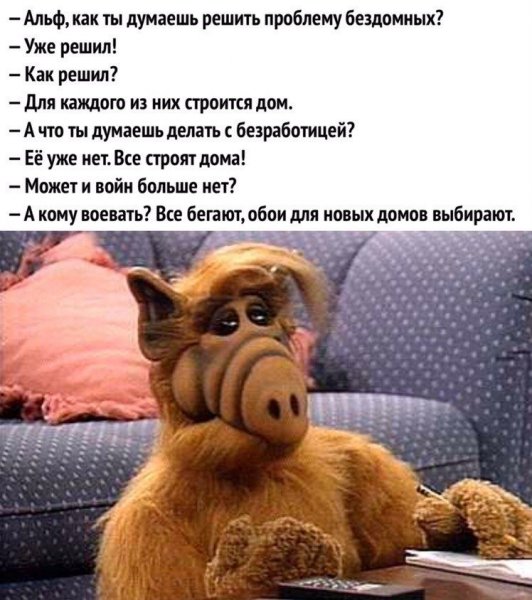 Альф шутки