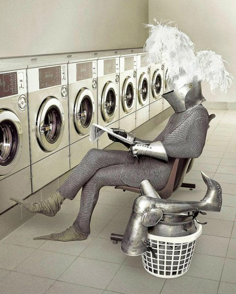 Креативная стиральная машина