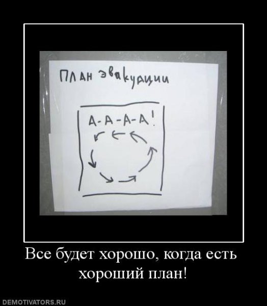 План демотиватор