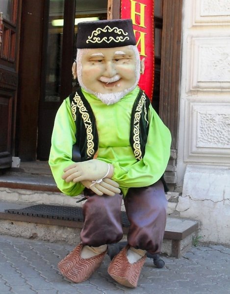 Человек в тюбетейке