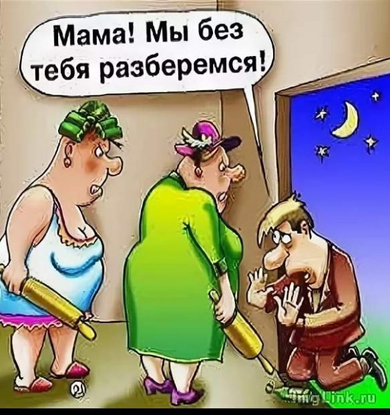 Карикатура на зятя
