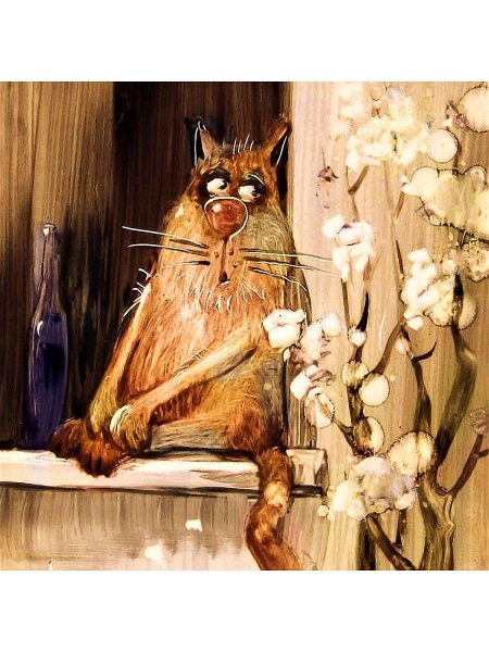 Картины котов Ярышкин