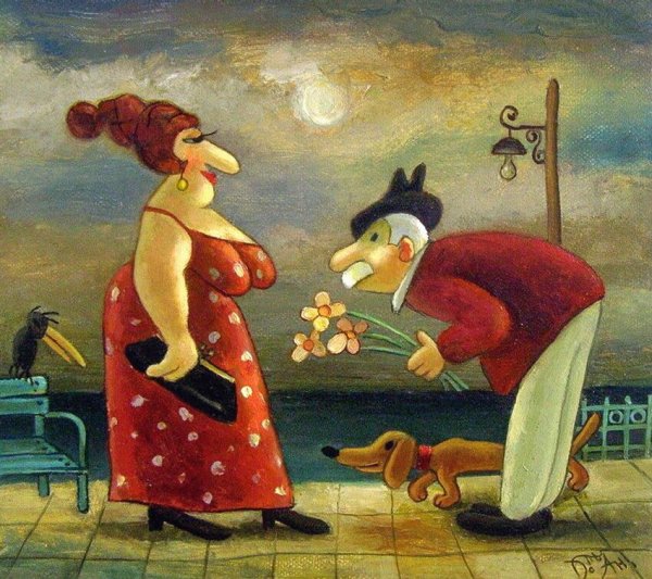 Живопись наивное искусство Марина и Димитар Богдановы