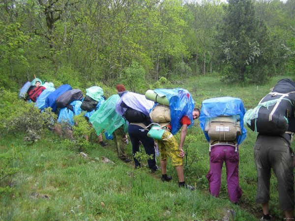 Пеший туризм приколы