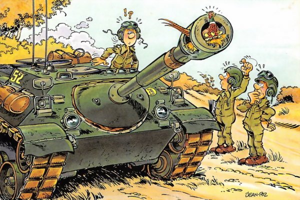 Карикатуры на военную тематику
