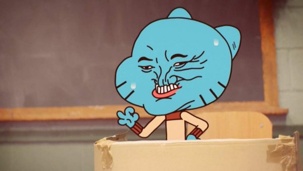 Удивительный мир Гамбола Гамбол лицо