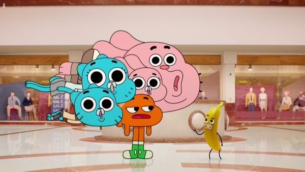 Мультик удивительный мир Гамбола