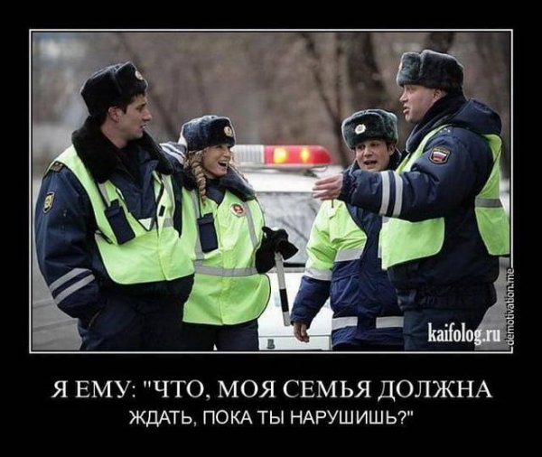 Приколы про гаишников