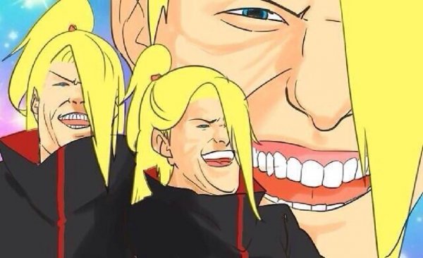 Дейдара смешное лицо