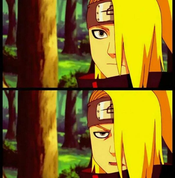 Дейдара и Наруто братья