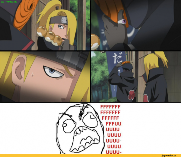 Комиксы Наруто Дейдара