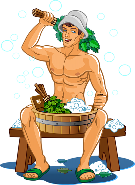 Смешной банщик