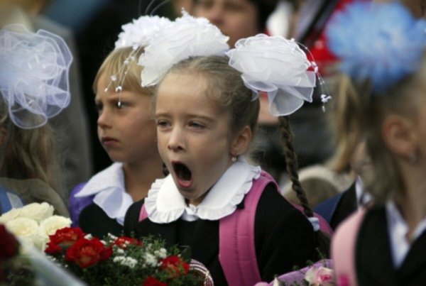 Прическа первоклашки на линейку