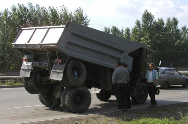 Прикольный самосвал
