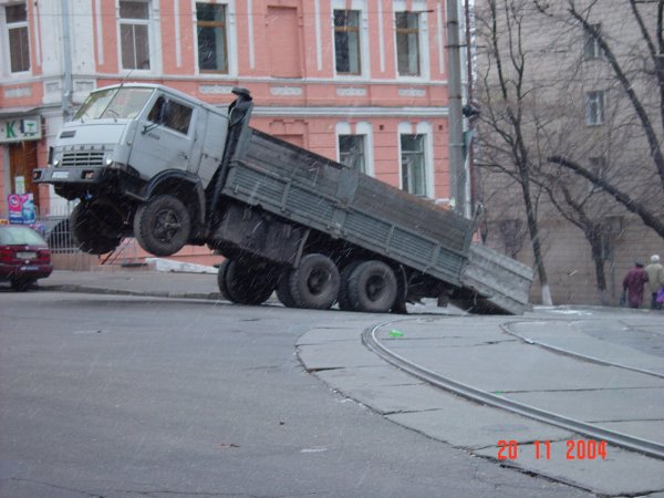 Автоприколы про КАМАЗ