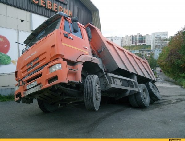 Автоприколы про КАМАЗ