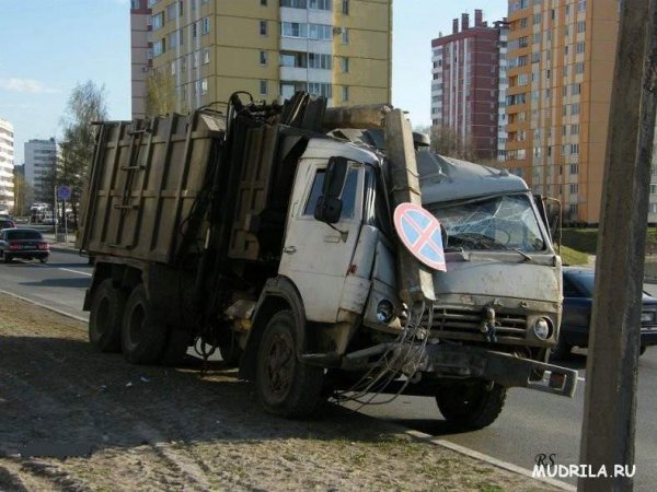 Прикольные мусоровозы