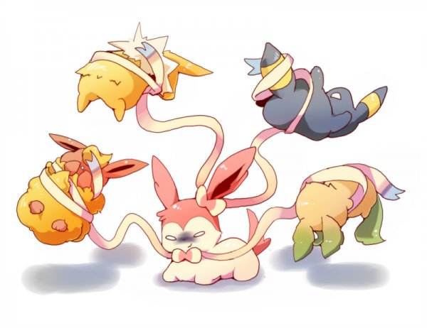 Эволюция иви Pokemon go сильвеон