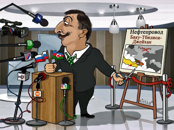 Ильхам Алиев karikatura