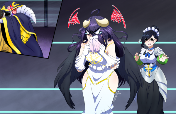 Overlord Аинз и альбедо