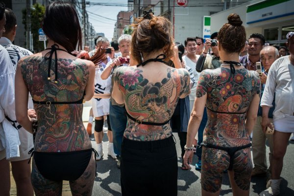 Японская мафия якудза девушки