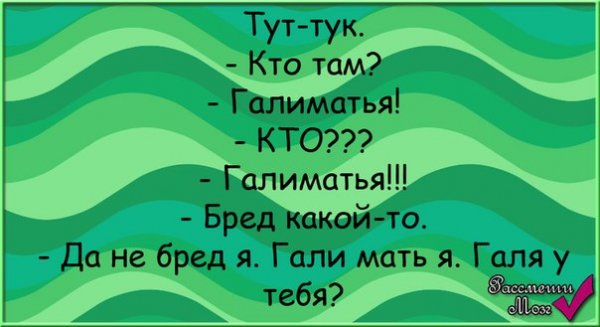 Анекдоты про Галю