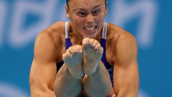Лица спортсменов