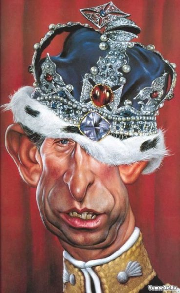 Принц Чарльз шарж