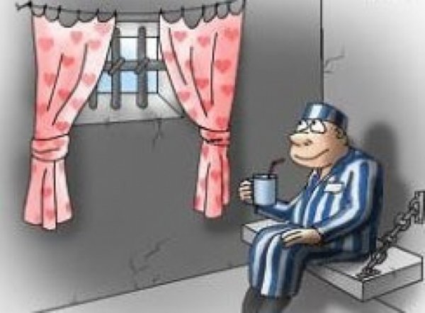 Карикатуры на тюремную тему