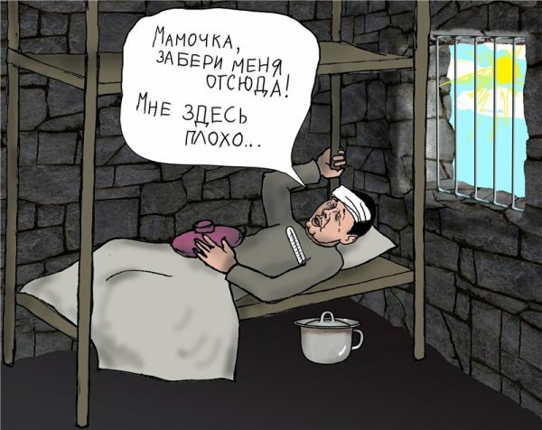 Тюрьма карикатура