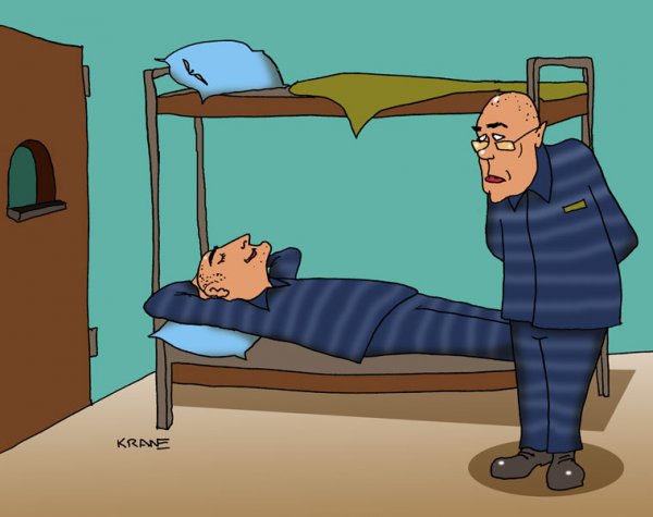 Зек карикатура
