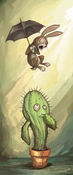 Нарисовать чудика