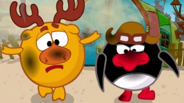 Смешарики пин и Лосяш