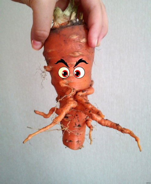 Странная морковка